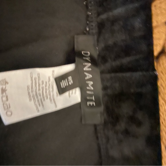 Black Dynamite Velvet Tights - Picture 3 of 4